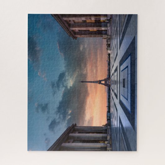 Denkmäler | Der Eiffelturm Puzzle (Vertikal)