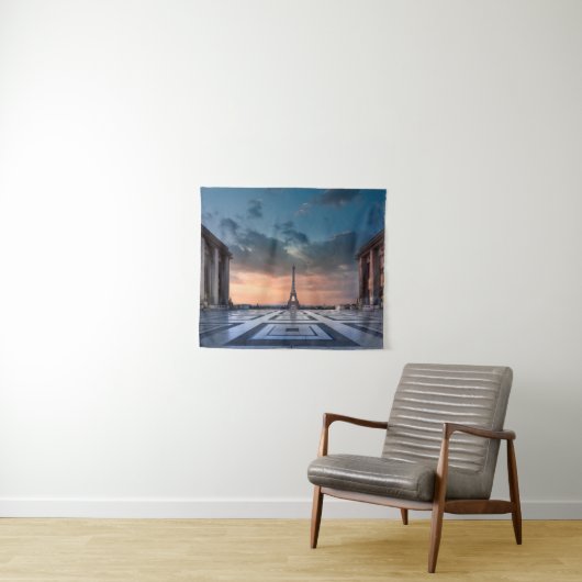 Denkmäler | Der Eiffelturm Wandteppich (Beispiel (Horizontal))