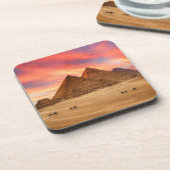 Denkmäler | Die großen Pyramiden Getränkeuntersetzer (Linke Seite)