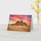 Denkmäler | Die großen Pyramiden Karte (Gelbe Blume)