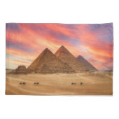 Denkmäler | Die großen Pyramiden Kissenbezug (Rückseite)