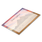 Denkmäler | Die großen Pyramiden Notizblock (angewinkelt)