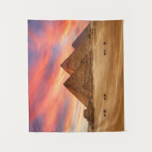 Denkmäler | Die großen Pyramiden Wandteppich (Vorderseite)