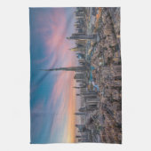 Denkmäler | Dubai Cityscape Geschirrtuch (Vertikal)