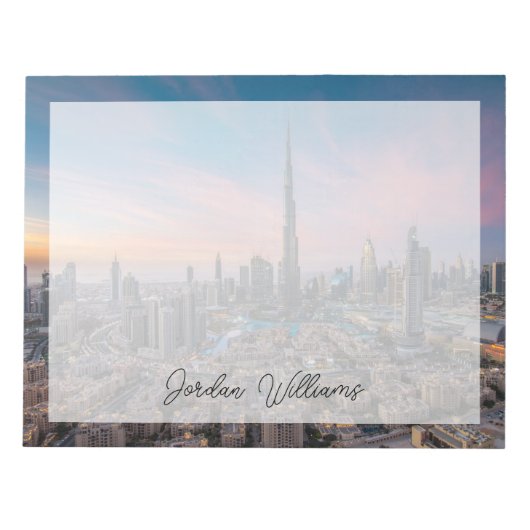 Denkmäler | Dubai Cityscape Notizblock (Vorderseite)