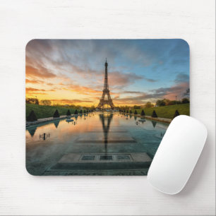 Denkmäler   Eiffelturm Sunrise Mousepad