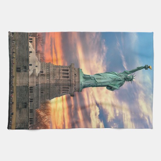 Denkmäler | Freiheitsstatue Geschirrtuch (Horizontal)