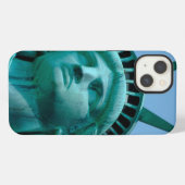 Denkmäler | Freiheitsstatue iPhone Hülle (Rückseite (Horizontal))