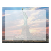 Denkmäler | Freiheitsstatue Notizblock (Vorderseite)