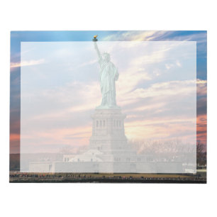 Denkmäler Freiheitsstatue Notizblock