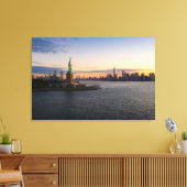 Denkmäler | Freiheitsstatue NYC Leinwanddruck (Insitu (Wohnzimmer))