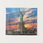 Denkmäler | Freiheitsstatue Wandteppich (Vorderseite (Horizontal))