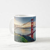 Denkmäler | Golden Gate San Francisco Kaffeetasse (Vorderseite Links)