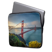 Denkmäler | Golden Gate San Francisco Laptopschutzhülle (Vorderseite Links)