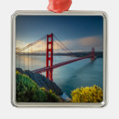 Denkmäler | Golden Gate San Francisco Ornament Aus Metall (Vorne)