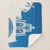 Denkmäler | Griechische Kirche der Blauen Kuppel Sherpadecke (Vorderseite)