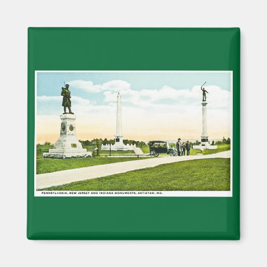 Denkmäler in Antietam, Maryland Magnet (Vorne)