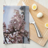 Denkmäler | Jefferson Memorial Cherry Blossys Geschirrtuch (Viertel Falte)