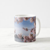 Denkmäler | Jefferson Memorial Cherry Blossys Kaffeetasse (VorderseiteRechts)