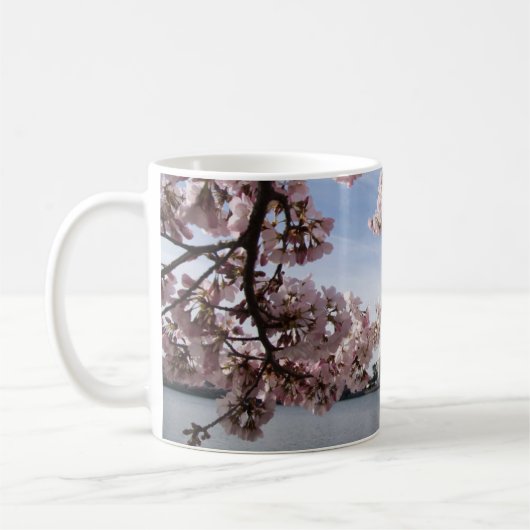 Denkmäler | Jefferson Memorial Cherry Blossys Kaffeetasse (Links)