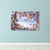 Denkmäler | Jefferson Memorial Cherry Blossys Leinwanddruck (Insitu (Holzboden))