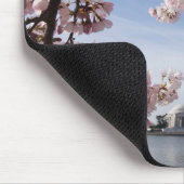 Denkmäler | Jefferson Memorial Cherry Blossys Mousepad (Ecke)