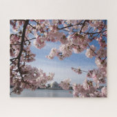 Denkmäler | Jefferson Memorial Cherry Blossys Puzzle (Horizontal)