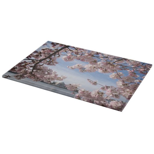 Denkmäler | Jefferson Memorial Cherry Blossys Schneidebrett (Ecke)