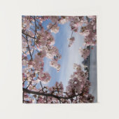 Denkmäler | Jefferson Memorial Cherry Blossys Wandteppich (Vorderseite)