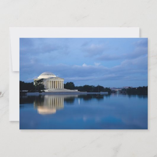 Denkmäler | Jefferson Memorial Dankeskarte (Vorderseite)