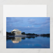 Denkmäler | Jefferson Memorial Dankeskarte (Vorne/Hinten)