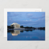 Denkmäler | Jefferson Memorial Postkarte (Vorne/Hinten)