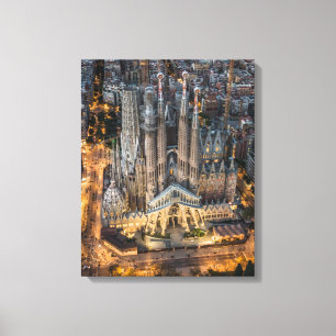 Denkmäler   La Sagrada Familia Leinwanddruck