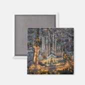 Denkmäler | La Sagrada Familia Magnet (Vorderseite/Rückseite)