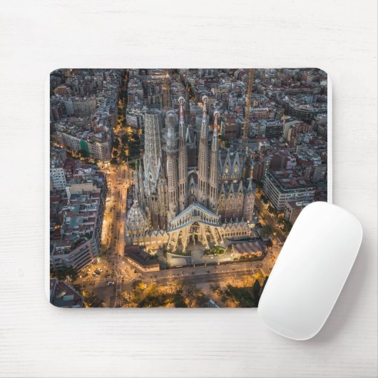 Denkmäler | La Sagrada Familia Mousepad (Mit Mouse)