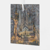 Denkmäler | La Sagrada Familia Ornament Aus Glas (Vorderseite links)