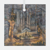 Denkmäler | La Sagrada Familia Ornament Aus Glas (Vorderseite)
