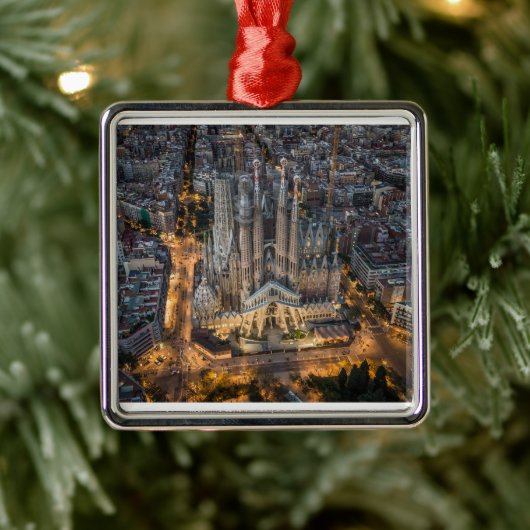 Denkmäler | La Sagrada Familia Ornament Aus Metall (Baum)