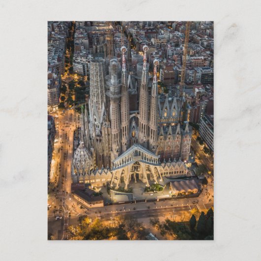 Denkmäler | La Sagrada Familia Postkarte (Vorderseite)