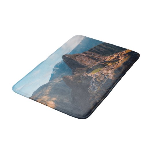 Denkmäler | Machu Picchu, Peru Badematte (Schrägansicht)