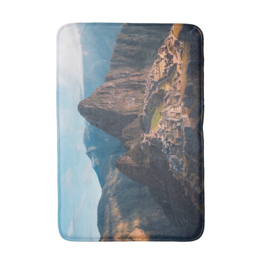 Denkmäler | Machu Picchu, Peru Badematte (Vorderseite Vertikal)