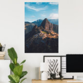 Denkmäler | Machu Picchu, Peru Poster (Heimbüro)