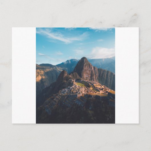 Denkmäler | Machu Picchu, Peru Postkarte (Vorderseite)