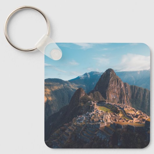 Denkmäler | Machu Picchu, Peru Schlüsselanhänger (Vorderseite)