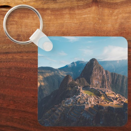 Denkmäler | Machu Picchu, Peru Schlüsselanhänger (Vorderseite)