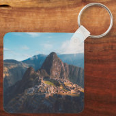 Denkmäler | Machu Picchu, Peru Schlüsselanhänger (Rückseite)