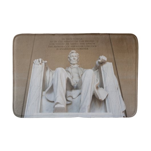Denkmäler | Memorial Lincoln Badematte (Vorderseite)