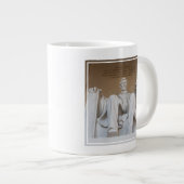 Denkmäler | Memorial Lincoln Jumbo-Tasse (Vorderseite Rechts)