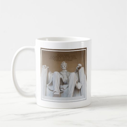 Denkmäler | Memorial Lincoln Kaffeetasse (Links)