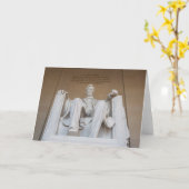 Denkmäler | Memorial Lincoln Karte (Gelbe Blume)